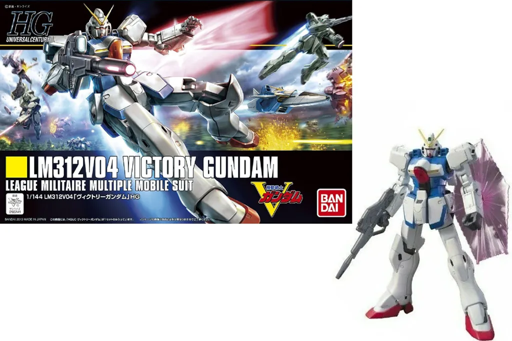 Victory Gundam LM312V04 HGUC 1/144 - Figurine articulée haute qualité