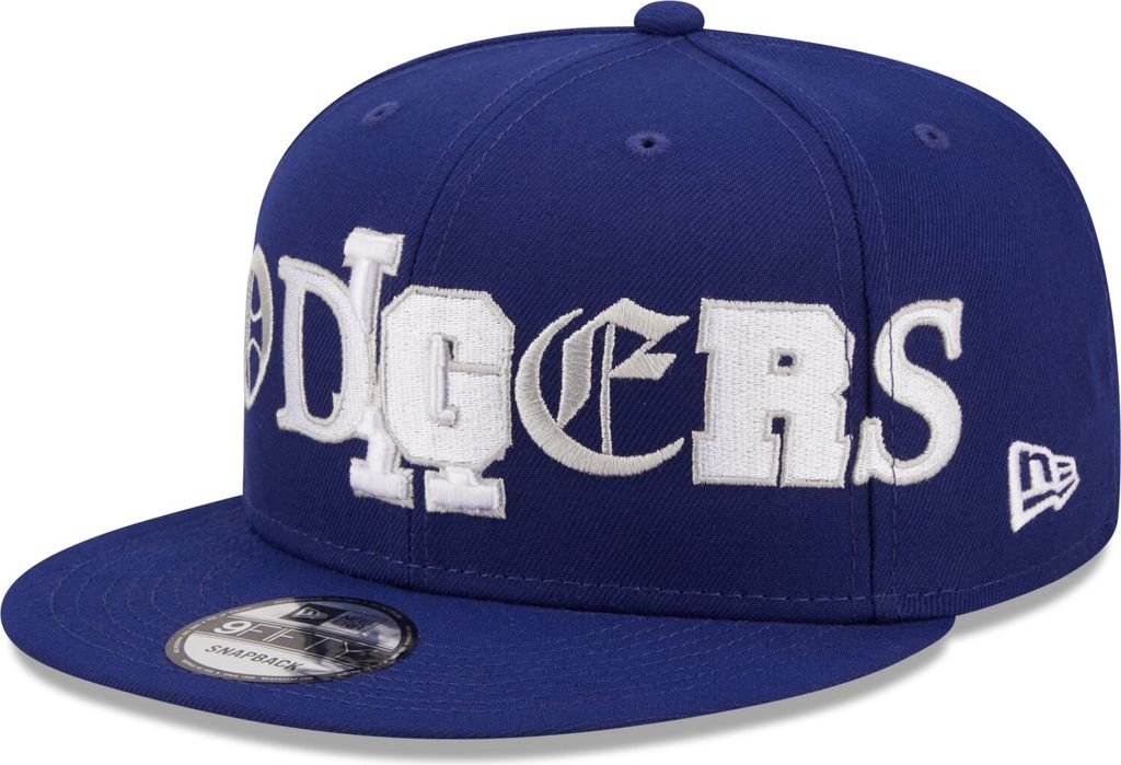 New Era 9Fifty Snapback Cap - TYPOGRAPHY Los Angeles Dodgers