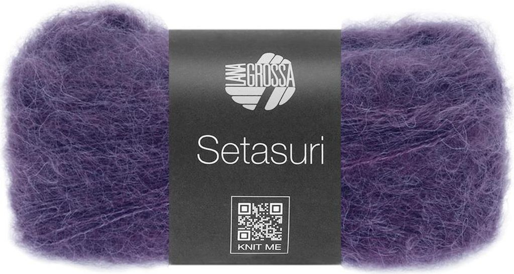 Lana Grossa - Setasuri 0069 blauviolett Produktbild 