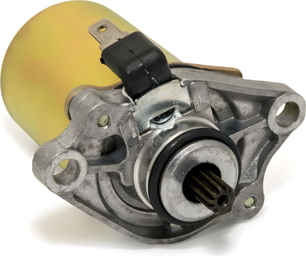 Maxtuned Startermotor E-Starter Anlassermotor, 10 Zähne kompatibel mit Piaggio