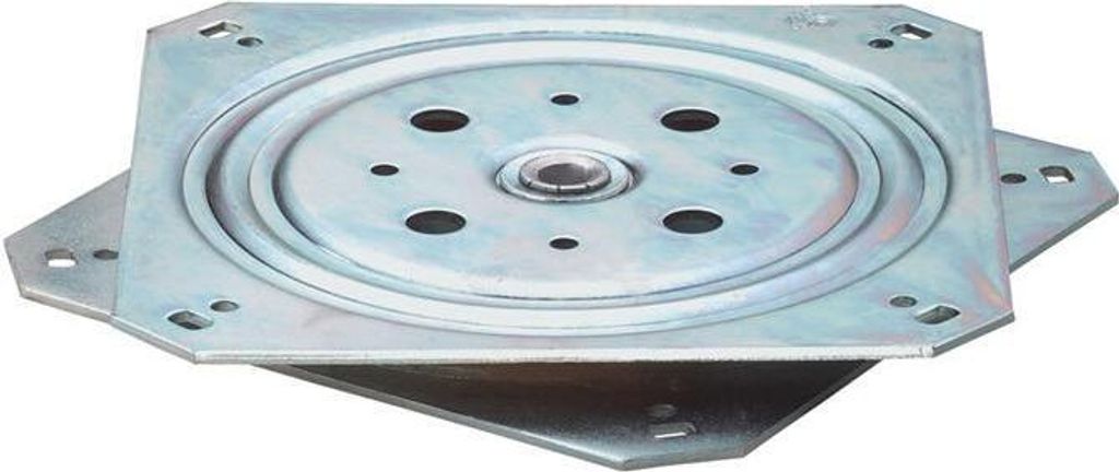 BS Rollen, drukkogellager, plat, 57x57 mm, hoogte 10,5 mm, Productafbeelding 