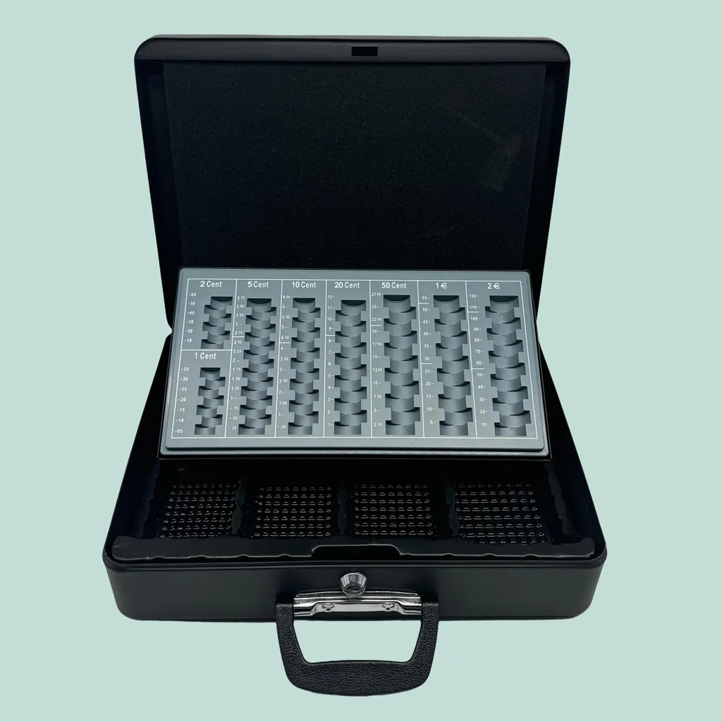 Cassetta Valori Portatile Relaxdays | Sicurezza per Eventi e Mercatini - 7