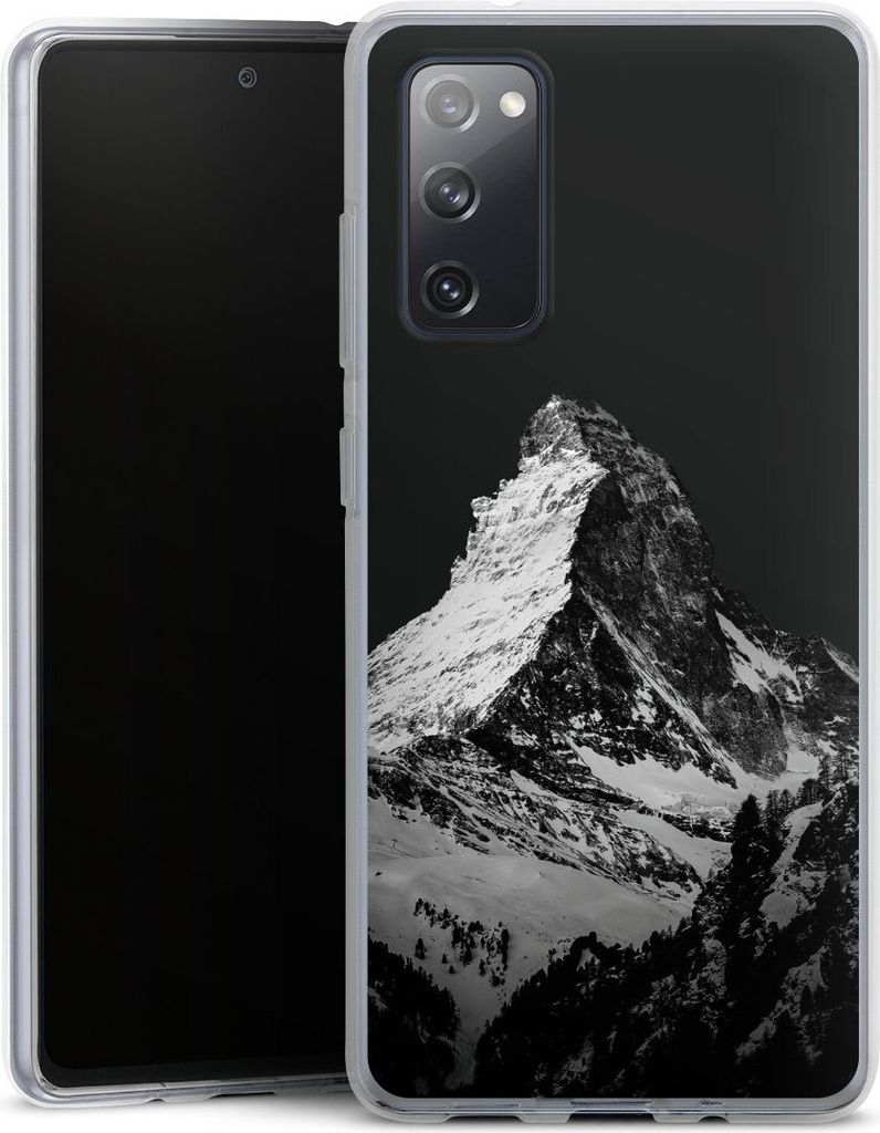 DeinDesign Handyhülle für Samsung Galaxy S20 FE Silikon Hülle Case Smartphone Schutzhülle Alpspitze Berg Schnee