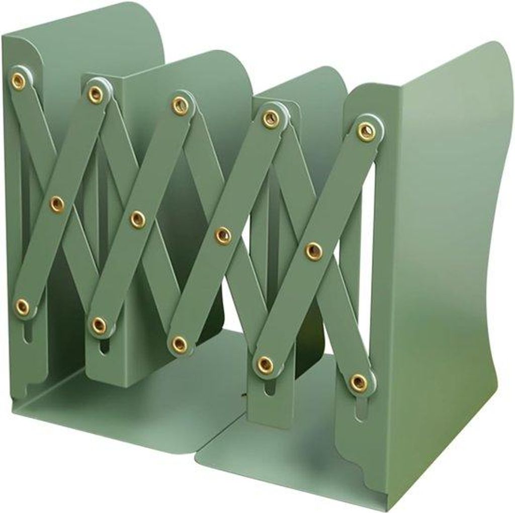 Verstelbare Büroständer, antislip metallische Bücherstützen für Bücherregale, Küche, Kochbücher, Büro
