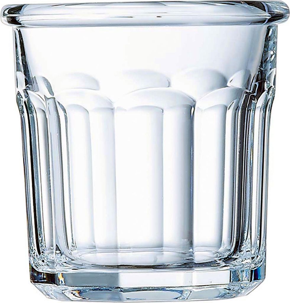 Arcoroc Große Glasbecher, 18 cl, 6 Stück.