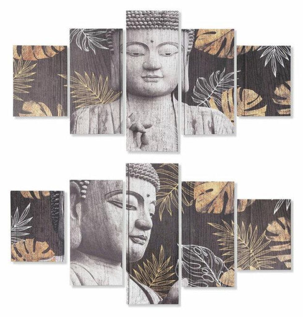 Leinwand DKD Home Decor Kiefer Leinwand 150 x 2 x 80 cm