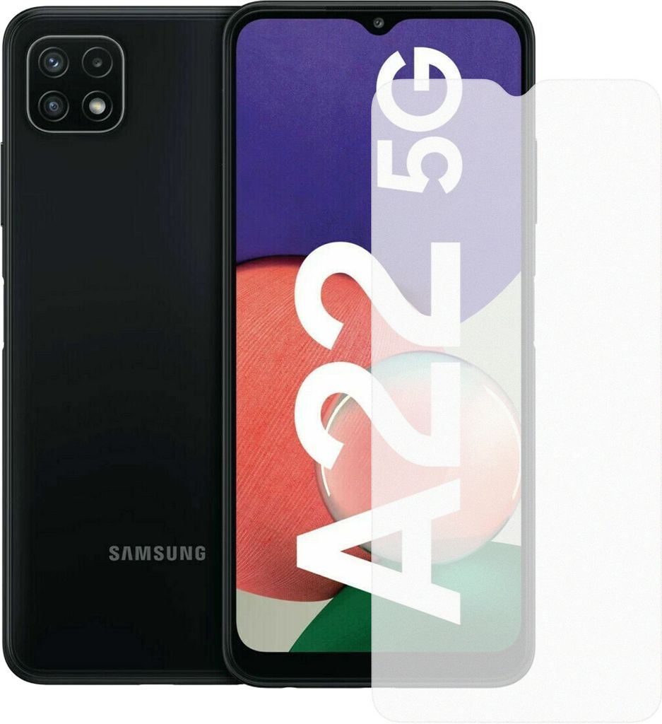 Display-Schutzfolie Displayschutz-Glas 9H Glas für Samsung Galaxy A22 5G A22s 5G