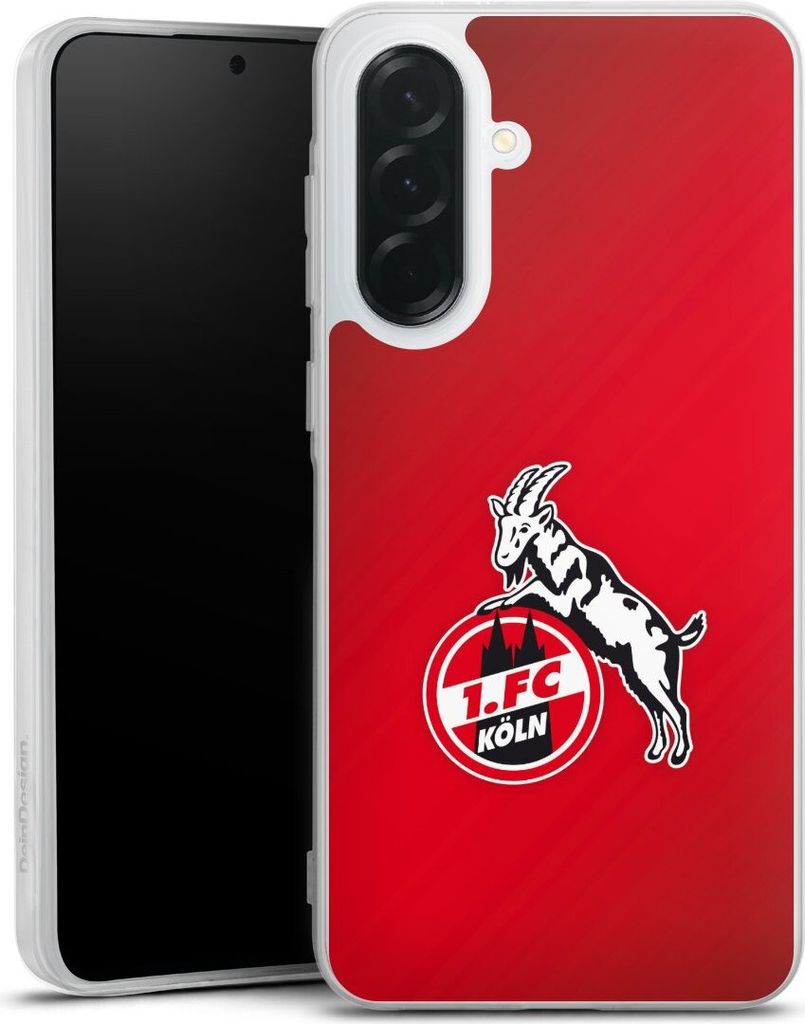 DeinDesign Handyhülle für Samsung Galaxy A36 5G Silikon Hülle Case Smartphone Schutzhülle 1. FC Köln EffZeh Offizielles Lizenzprodukt
