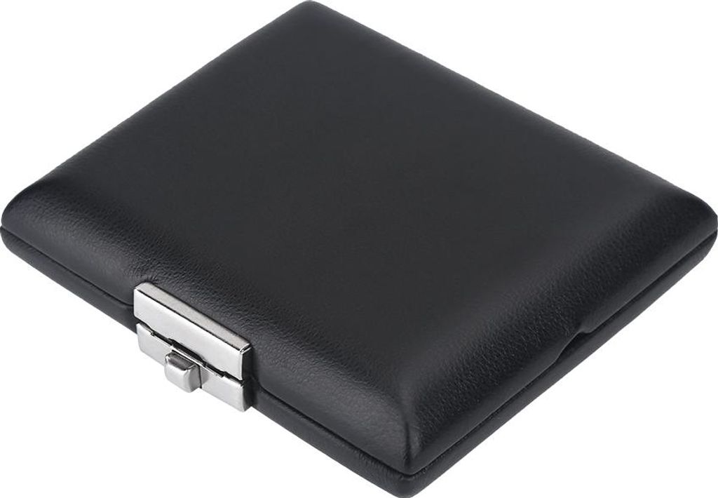 Kunstlederhülle Schwarze Fagottrohr-Aufbewahrungsbox mit Fächern für 3 Rohre