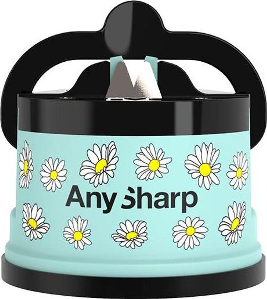 NAJDER AnySharp -Schärfer – effektives Schärfen, Wolframplatten, universell für Messer, Axtspalter. Sehr einfache und sichere Bedienung. Blau...
