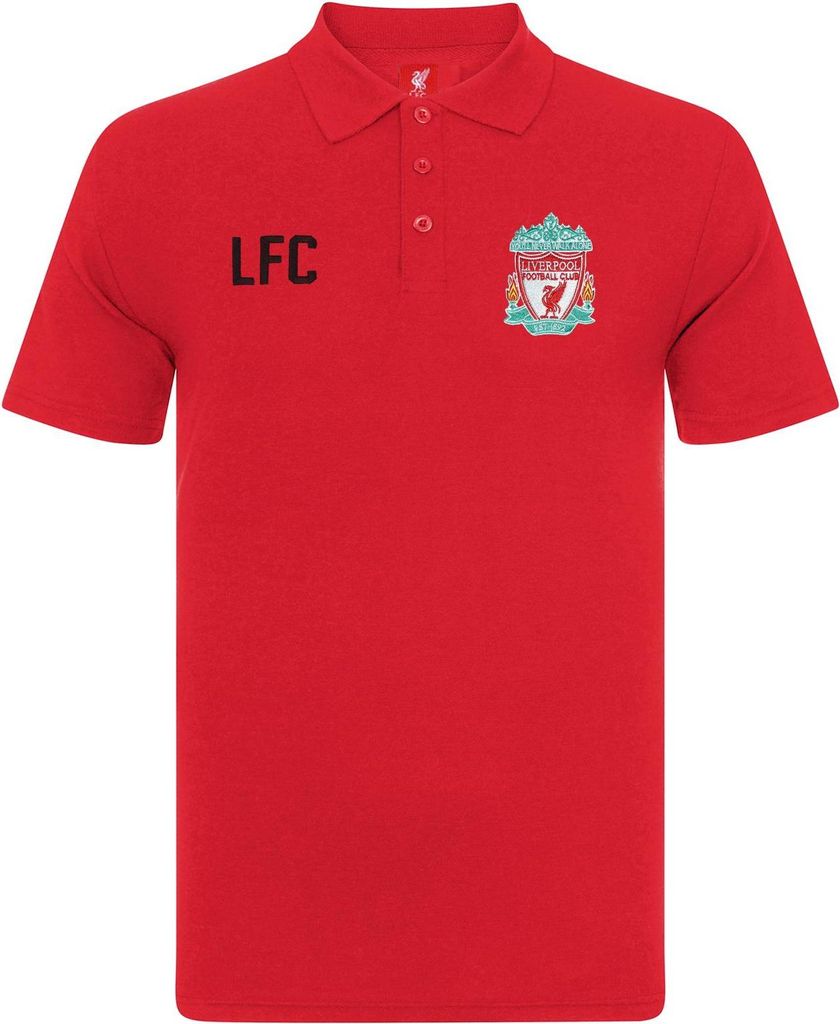 Liverpool FC - Poloshirt für Jungen GF695 (98) (Rot)