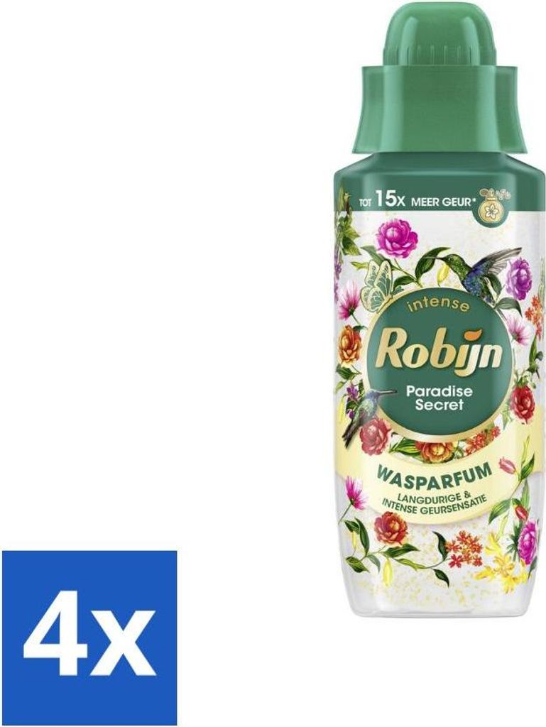 Ruby - Paradise Secret - Wäscheparfüm - 342 ml - Vorteilspack - 4 Stücke