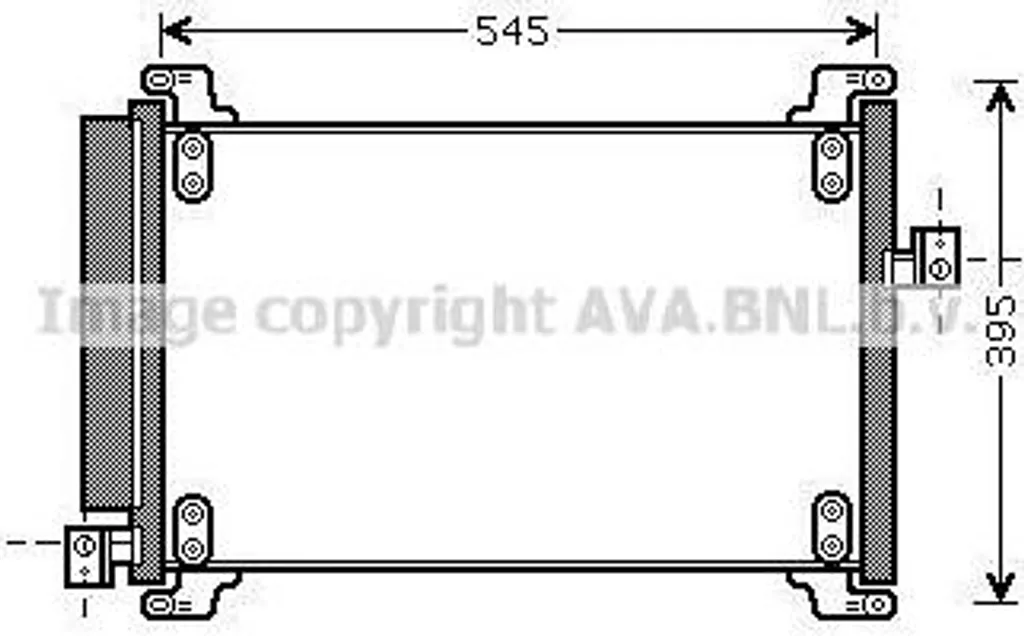 Condensateur AVA FT5327D : fini les fuites de clim sur votre Multipla