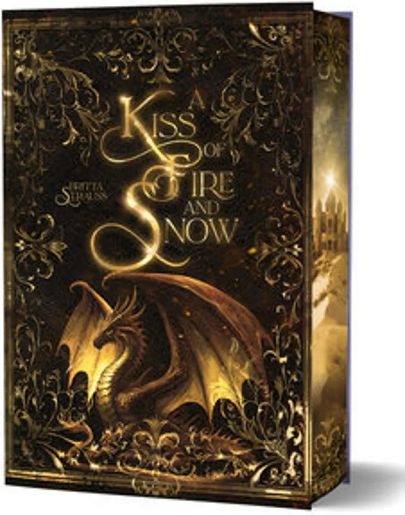Roman Fantastique A Kiss of Fire and Snow - Édition Reliée Collector