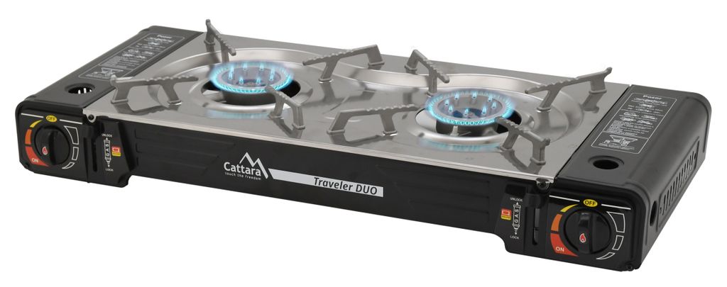 Cattara 13599 - Plynový sporák Traveler DUO Obrázok produktu 