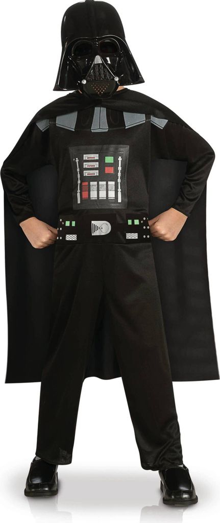 Darth Vader™ Star Wars detský kostým čierny 7 až 8 rokov Obrázok produktu 