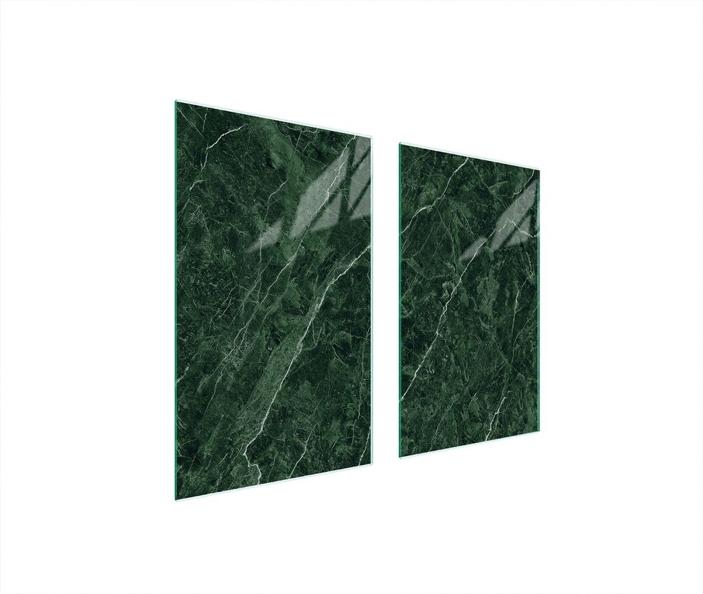 Glasschutzplatte Für Herd 75X52 Marmor