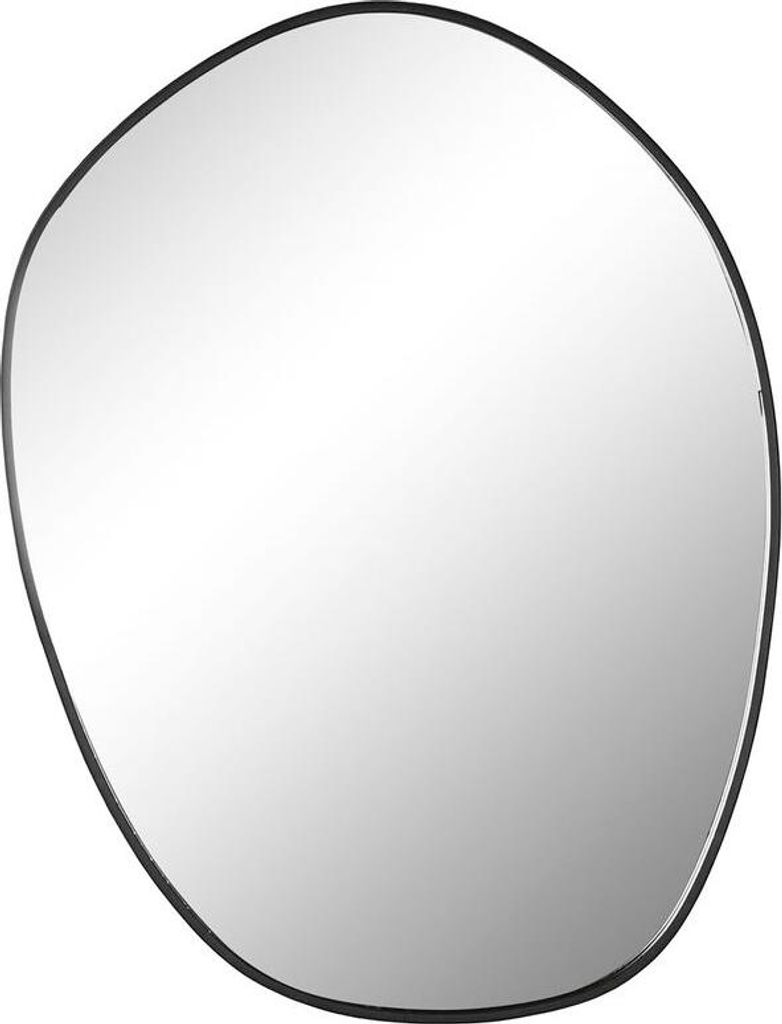 Wandspiegel Home ESPRIT Schwarz Metall Spiegel Moderne 60 x 2,5 x 78 cm