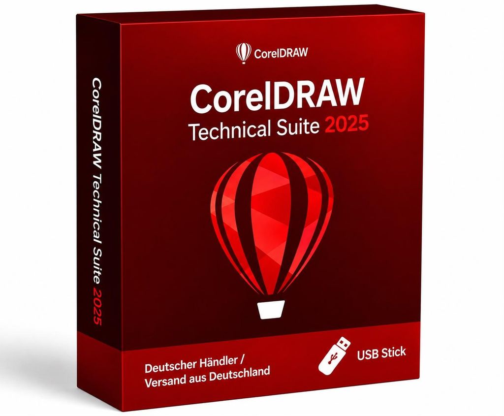 CorelDRAW Technical Suite 2025 / Dauerlizenz / Windows / Produktbild 