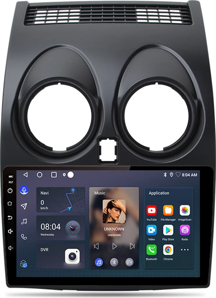 Autoradio 9 Pollici Android 12 per Nissan Qashqai 2007-2016 GPS BT