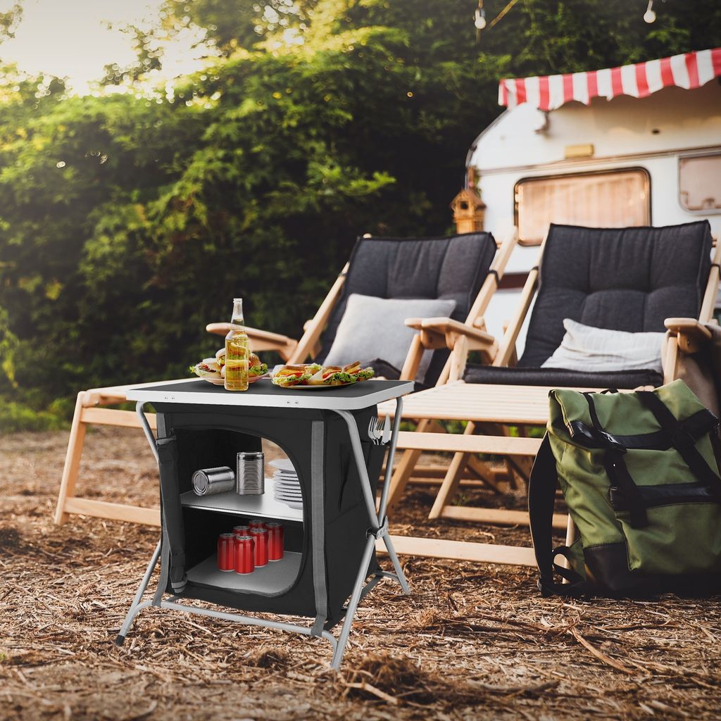 camping gtill Bestargot Portable Camping Charcoal Grill