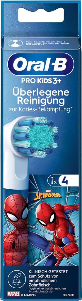 Oral-B 5830714000 4 Oral-B PRO KIDS3+ Zahnbürstenaufsätze Image du produit 