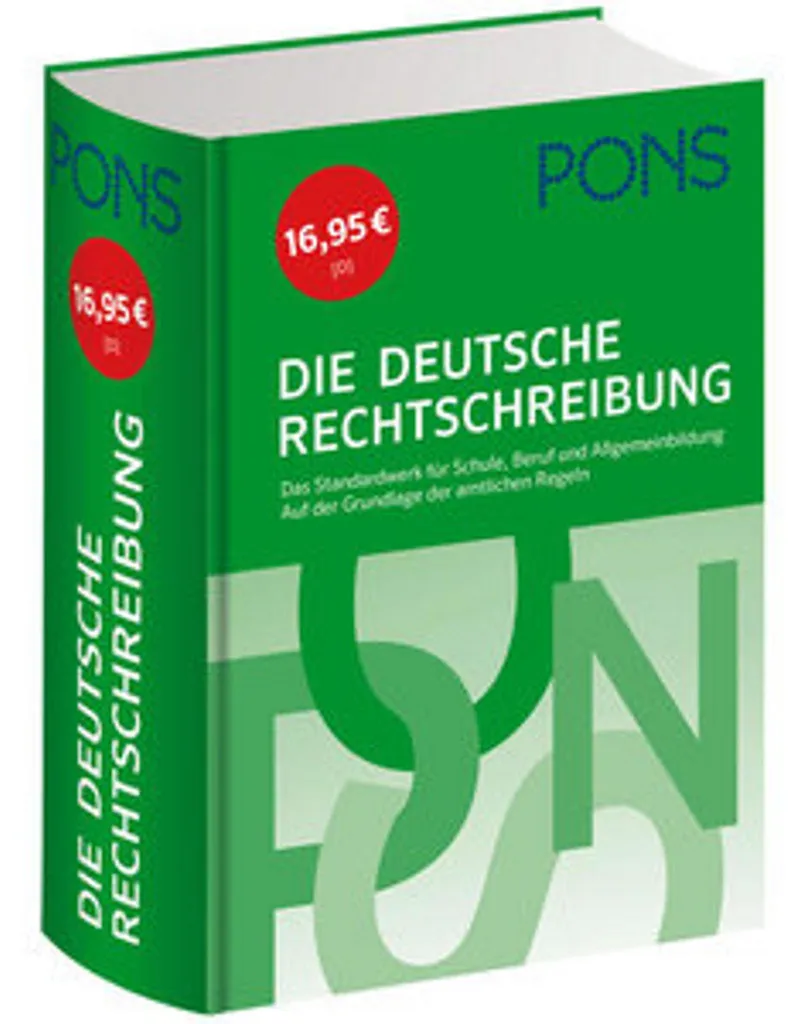 Dictionnaire Orthographe Allemande Pons Die deutsche Rechtschreibung