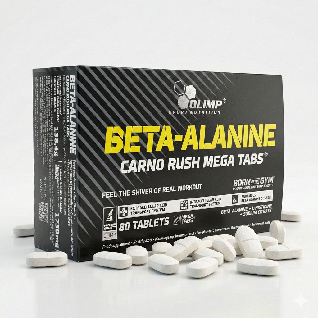 Olimp Beta-Alanin Carno Rush - 80 tabletten Productafbeelding 