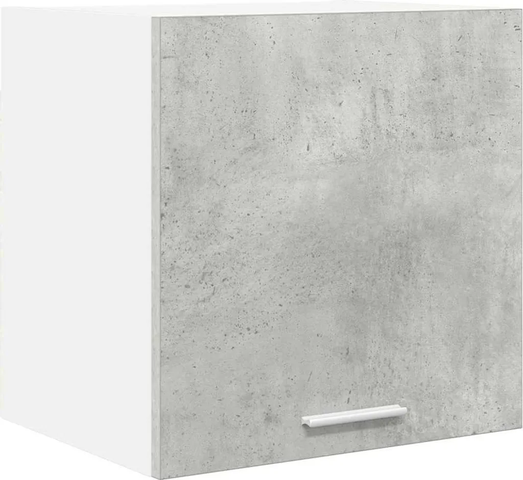 Pensile SYFAX 40x40 cm Bianco Cemento - Mobiletto a Muro Facile Montaggio