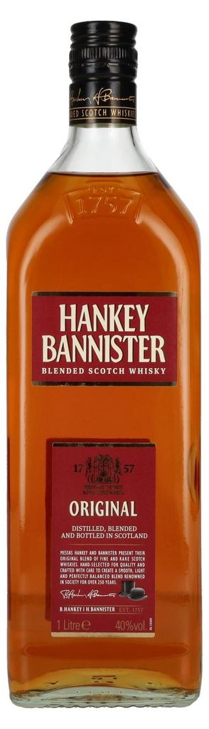 Hankey Bannister ORIGINAL Blended Scotch Whisky 40% Vol. 1l Image du produit 