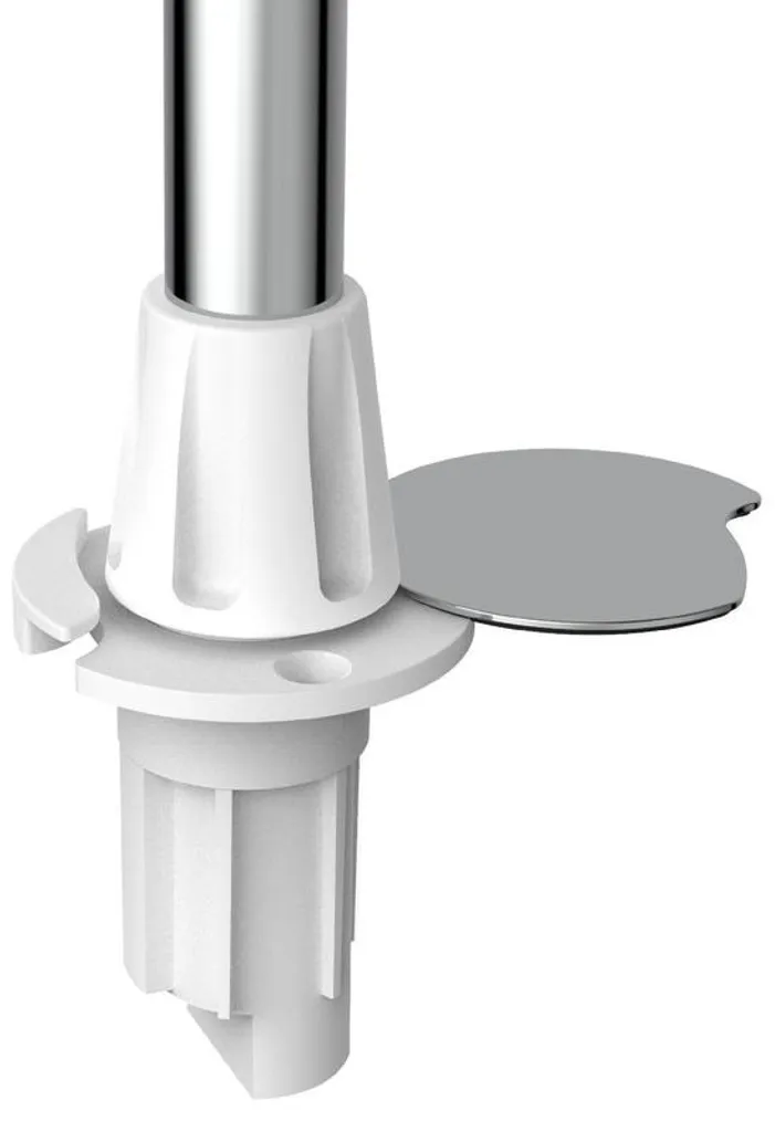 Support télescopique inox pour bateau avec base 100 cm Osculati 11.163.18