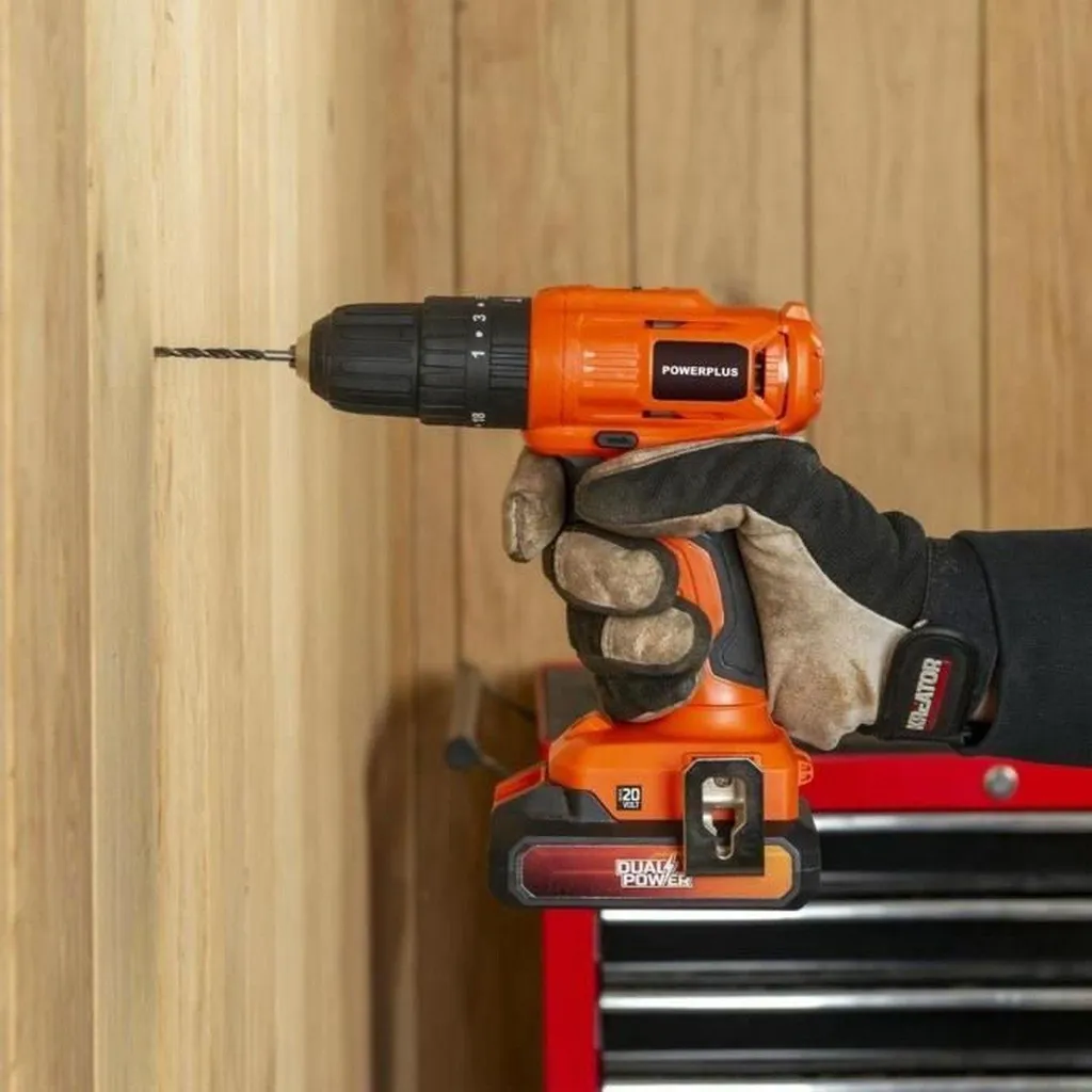 Perceuse à percussion sans fil 20V Dual Power 3 en 1 complète et robuste - 2