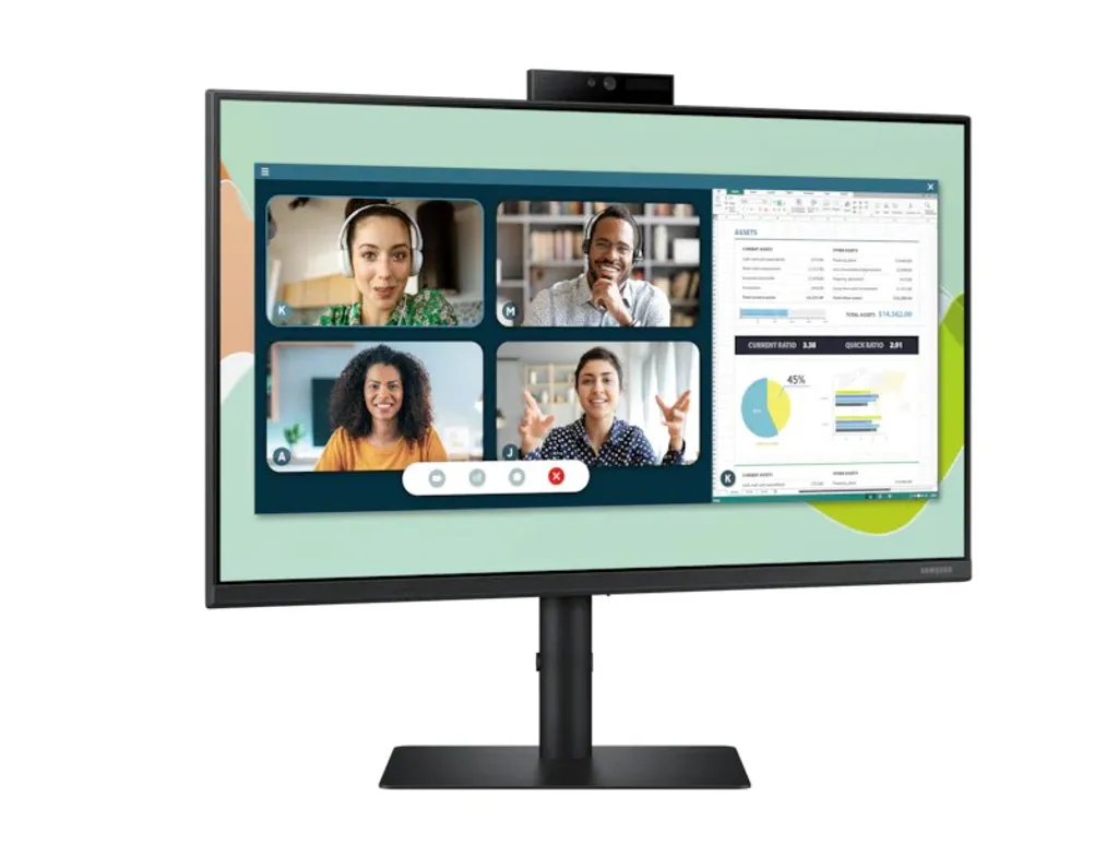 Samsung S24A400VEU Moniteur LED 24" avec webcam intégrée et micro - 9
