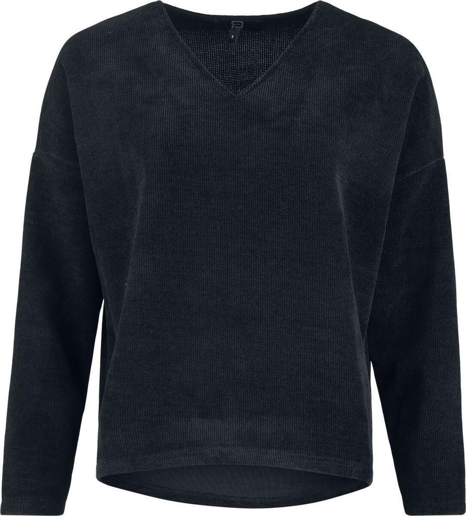 RED by EMP Damen schwarzes Langarmshirt M