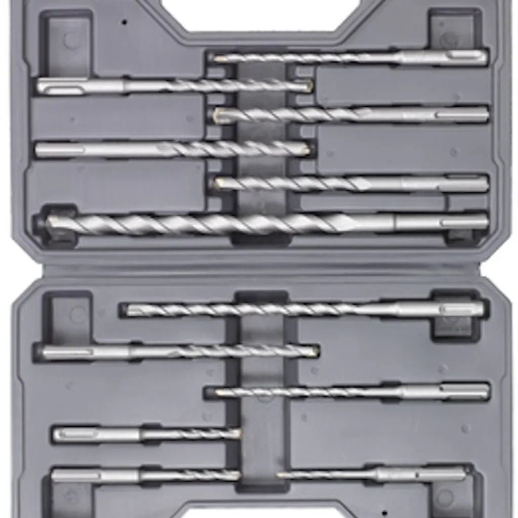 Forets SDS-Plus Drill haute résistance pour perçage intensif - Lot de 12