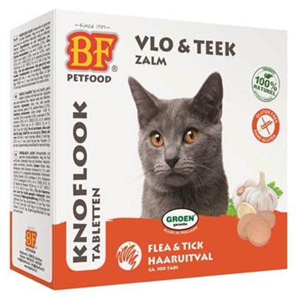 Bf Petfood Kattensnoepjes Knooflook Zalm - Gistsnacks voor Katten