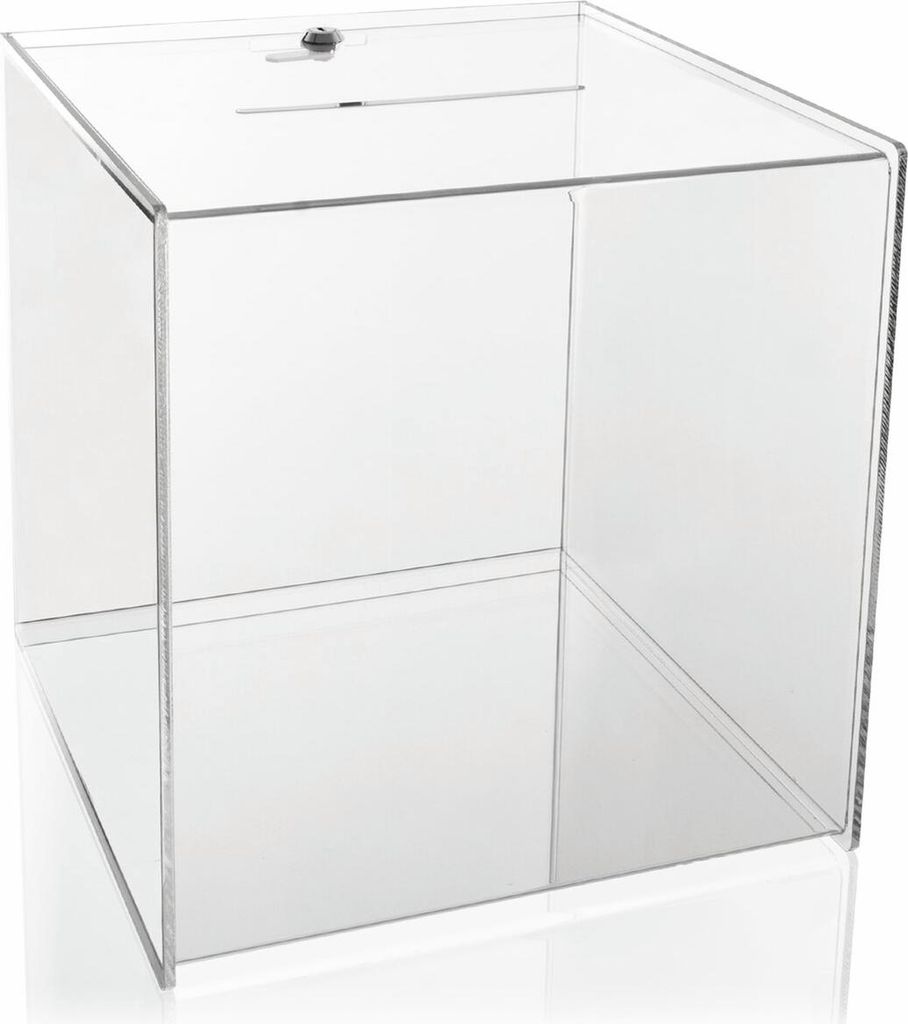 Aktionsbox / Losbox (30x30x30cm) + Schloss