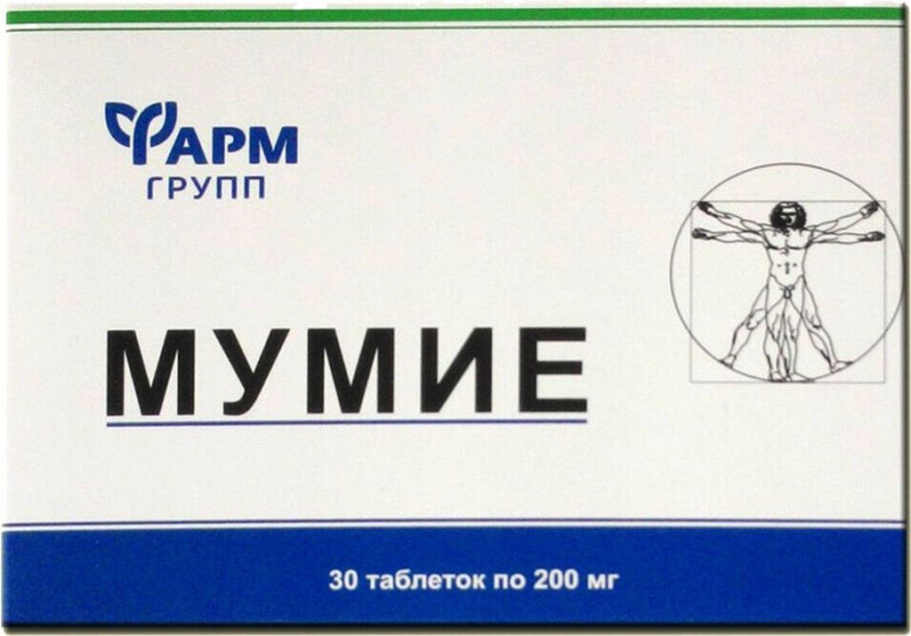 Mumijo Tabletten 30 Stück Naturprodukt Mineralstoffe Produktbild 