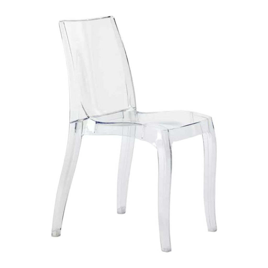 Durchsichtige Stühle Polycarbonat Grand Soleil Cristal Light - Transparent