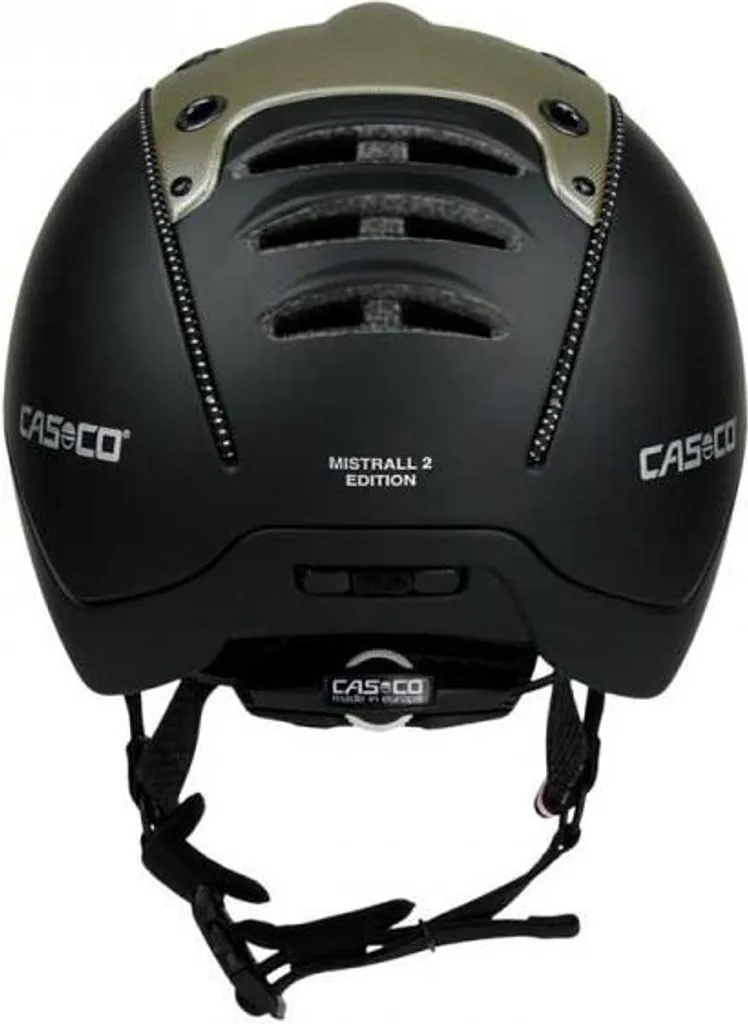 Casco Mistrall-2 Edition Casque d'équitation Olive M/L 58-60 cm
