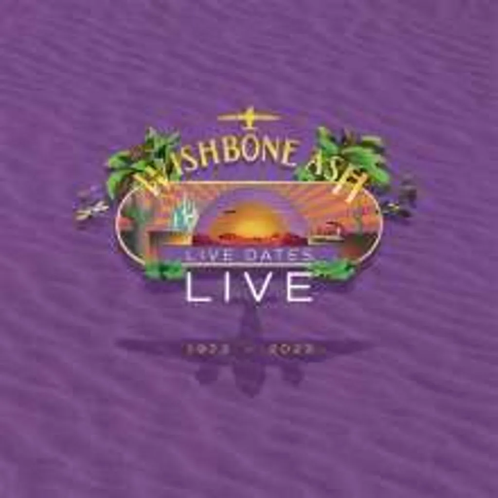 Wishbone Ash Live Dates Live Vinyle Jaune pour Platine Hi-Fi de Salon