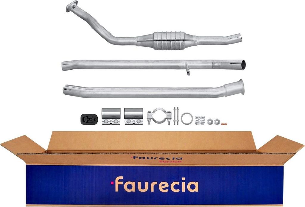Katalysator Euro 2 mit Anbauteilen FAURECIA für u.a. PEUGEOT PARTNER