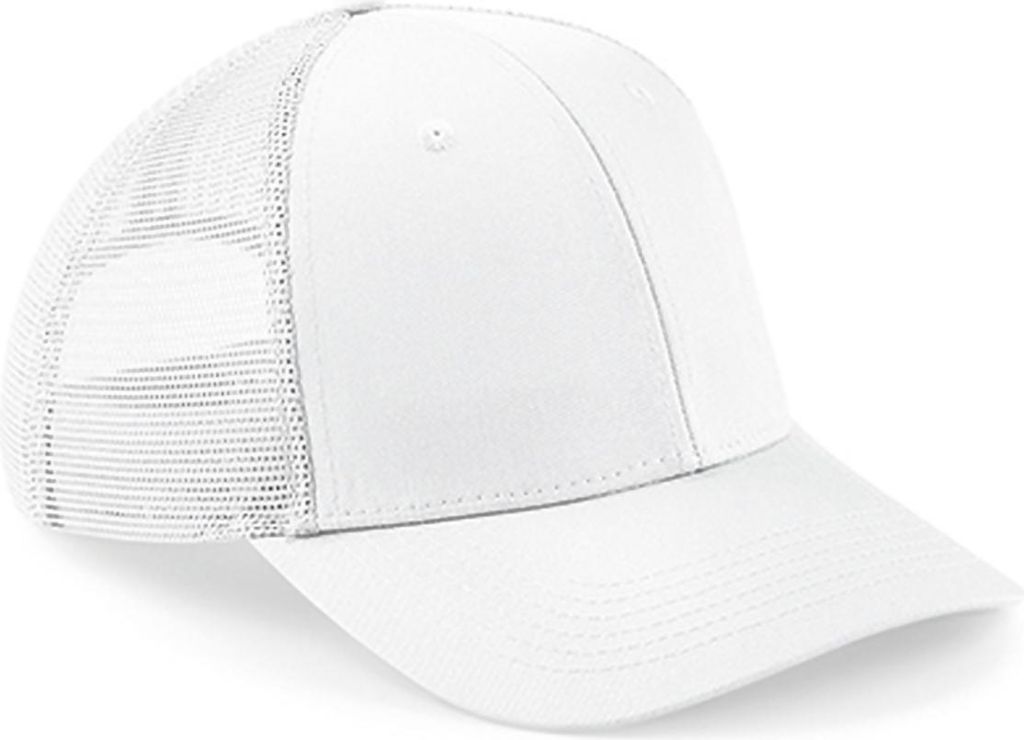 Beechfield B646 | 6-Panel-Design Urbanwear Trucker - Farbe: White - Größe: One Size
