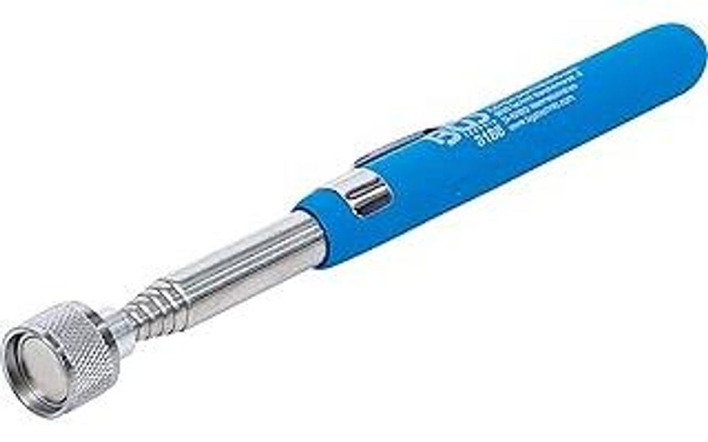 BGS 3188 | Magnetheber | 650 mm | Zugkraft 3 kg | ausziehbar | Teleskop-Magnetheber | Teleskopmagnet | Magnetstab | Magnetgreifer