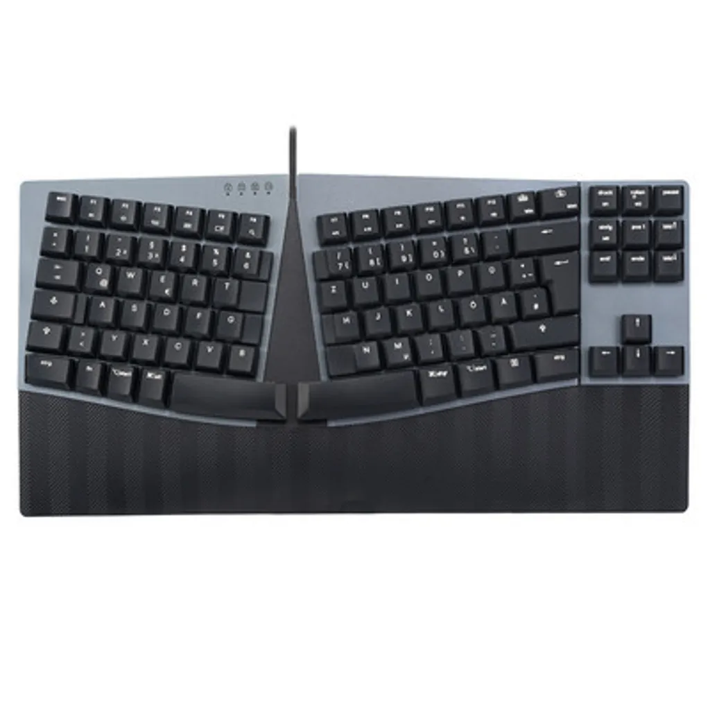 Clavier mécanique ergonomique Perixx PERIBOARD-335 BR anti-TMC et mal