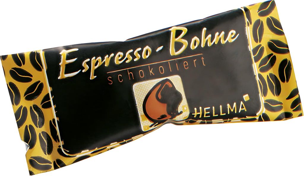 HELLMA Schokolierte Espressobohnen Produktbild 