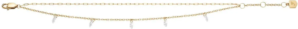 Fossil Ellis Bracciale Oro Donna con Charm Fissi - Eleganza Discreta - 4