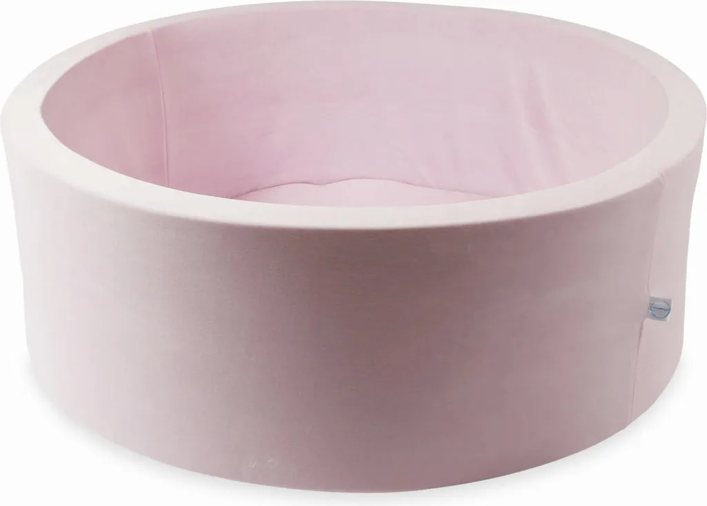 Espace de jeu Montessori rose clair 110x40 cm piscine de mousse sans balles