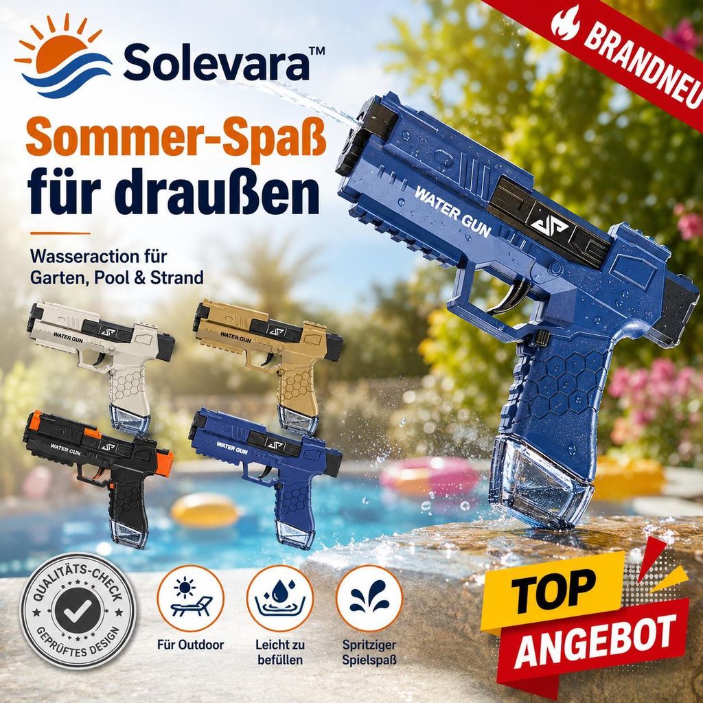 Hochdruck Wasserpistole Tarnfarben, Wasserspielzeug für Produktbild 