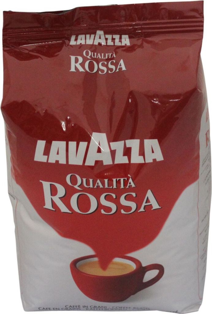 Lavazza Qualita Rossa ganze Bohnen 1 Kg.